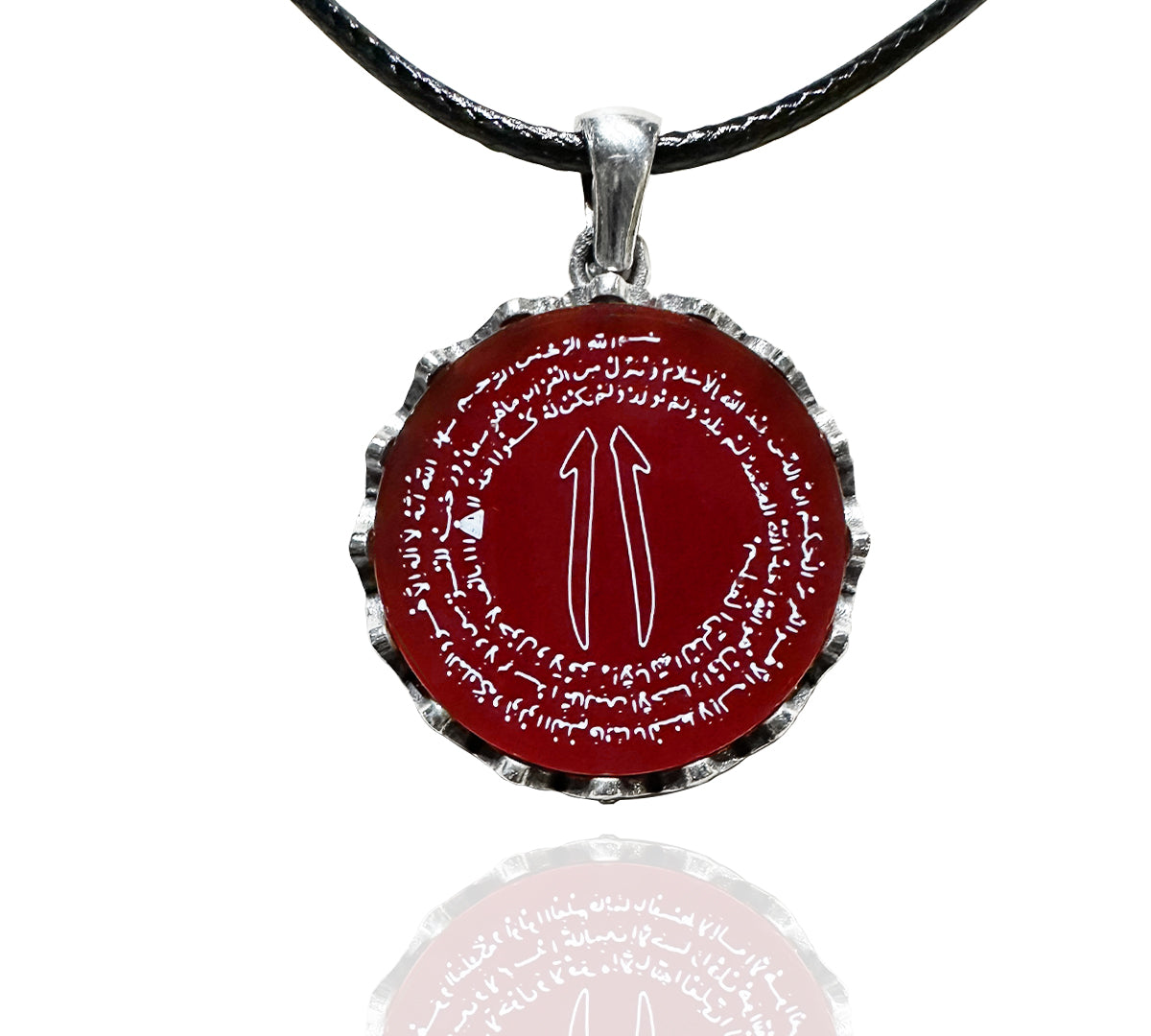 İkizler Burcu Duası Kolyesi (925 Ayar Gümüş – Akik Taşı)