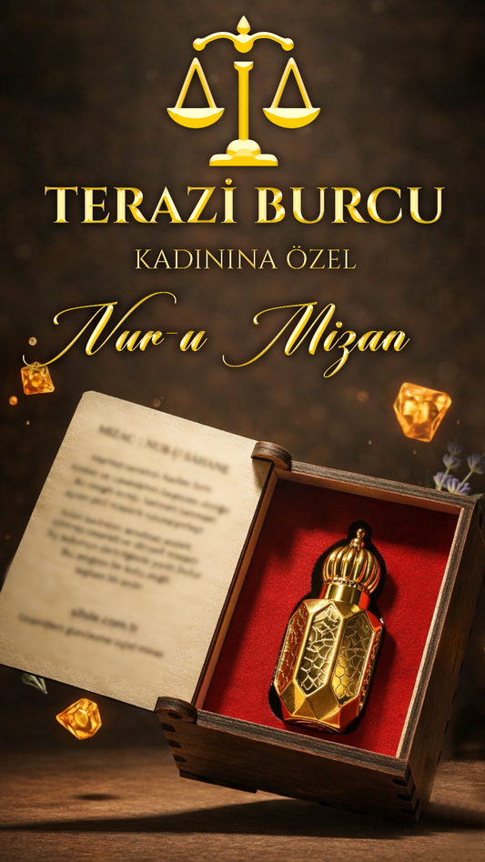 Nur-u Mizan | Terazi Burcu Kadını Parfümü & Alkolsüz Esans